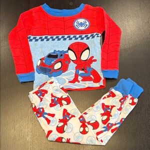 Marvel Spider-Man Kids Pajama Set Size 3T